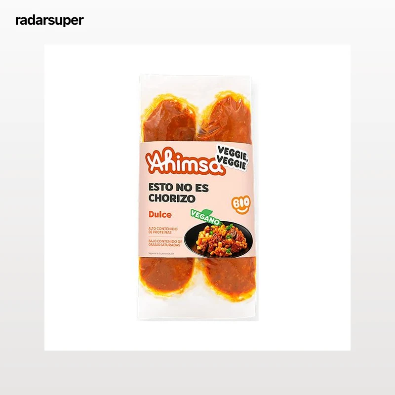 AHIMSA Chorizo dulce vegano AHIMSA 230 g.