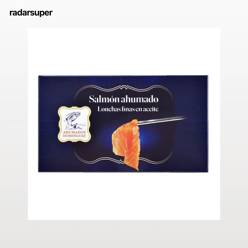 AHUMADOS DOMINGUEZ Salmón ahumado lata 100 g.