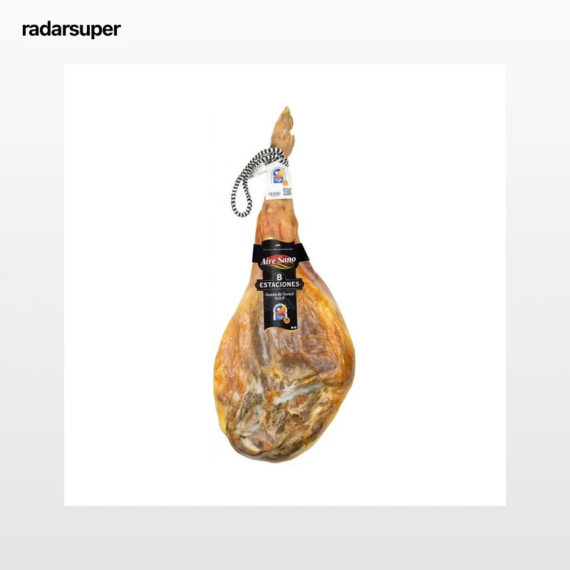 AIRESANO Jamón serrano con denominación de origen Jamón de Teruel AIRESANO pieza de 7 a 7.5 kilos (peso aproximado).