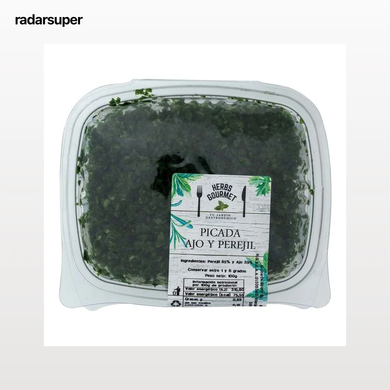 Ajo y perejil picado Herbs Gourmet 100g