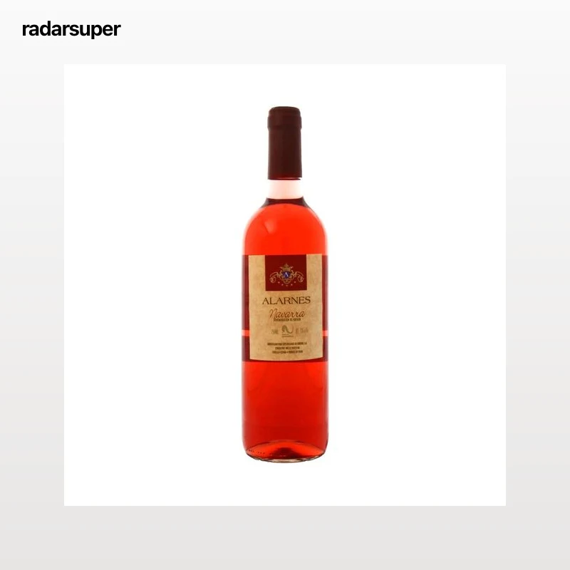 ALARNES Vino  rosado con D.O. Navarra botella 75 cl.