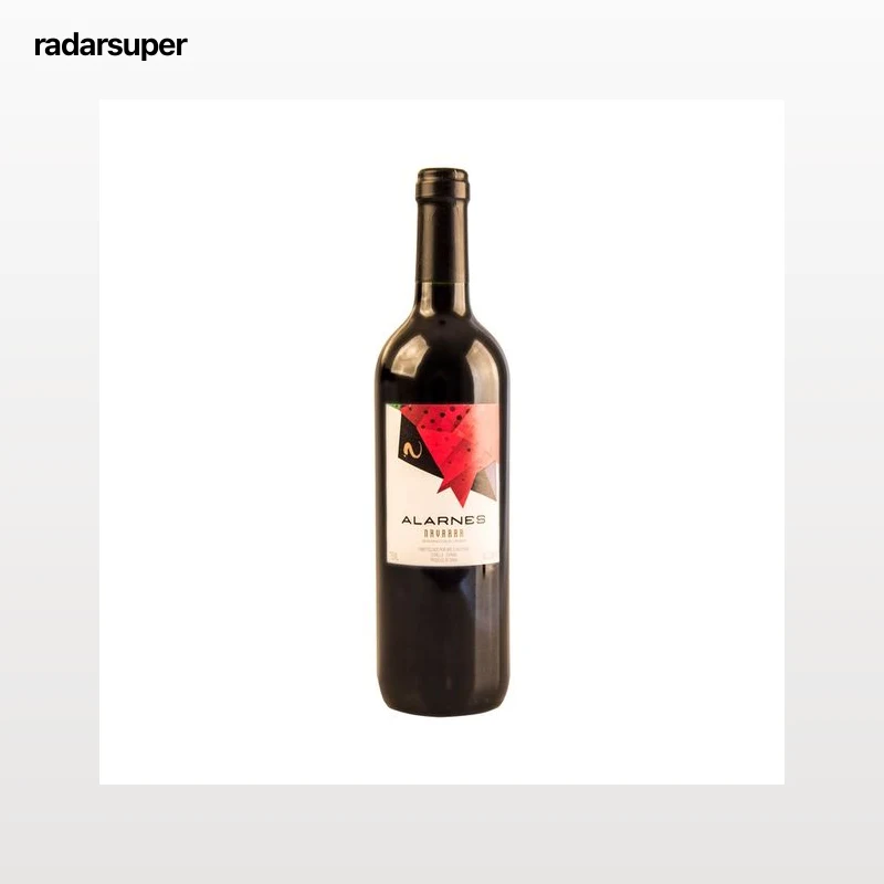 ALARNES Vino tinto con D.O. Navarra botella 75 cl.