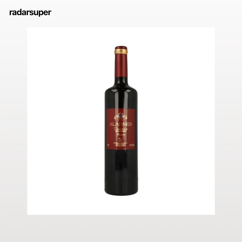 ALARNES  Vino tinto reserva con D.O. Navarra ALARNES botella de 75 cl.