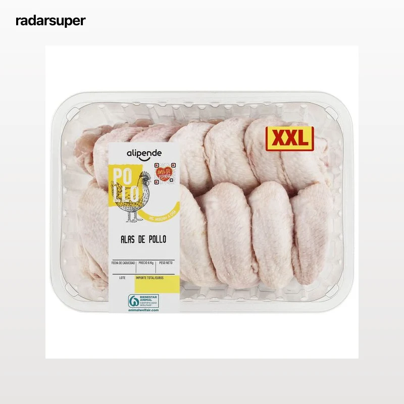 Alas de pollo bandeja Alipende 1,25kg aprox