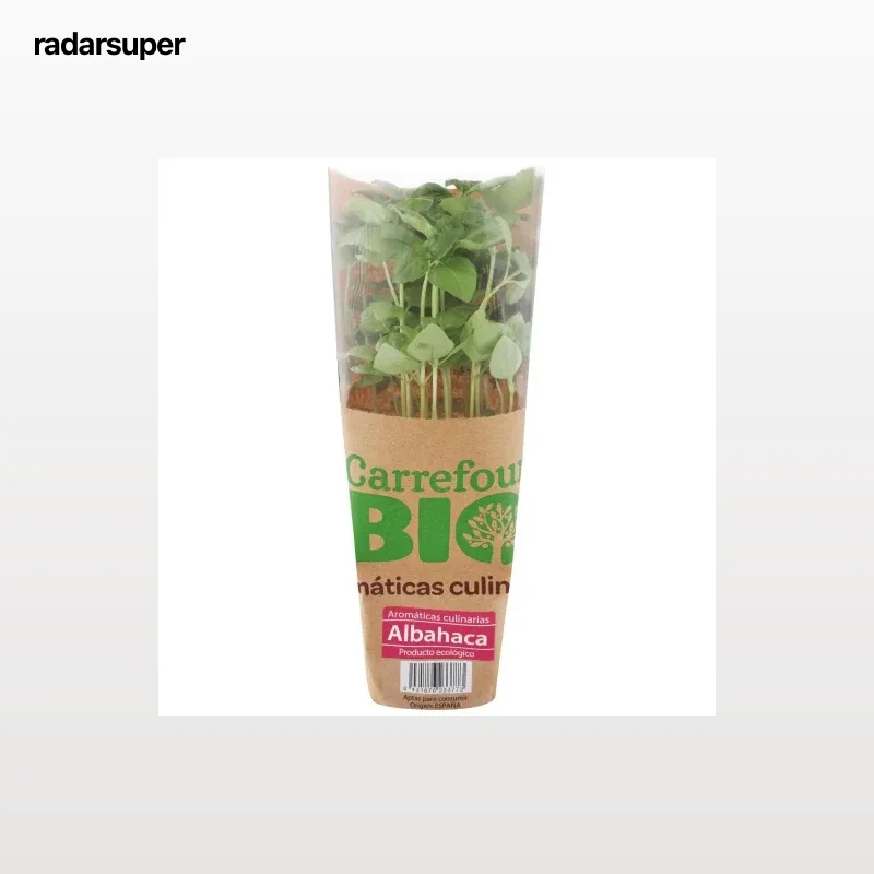 Albahaca ecológico Carrefour Bio maceta 1 ud