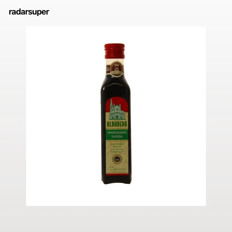 ALBAREDA Vinagre balsámico de módena botella de 250 milils
