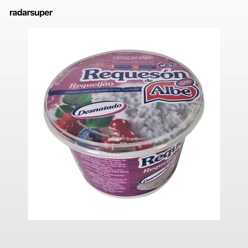 ALBE Requesón desnatado ALBE 500 g,