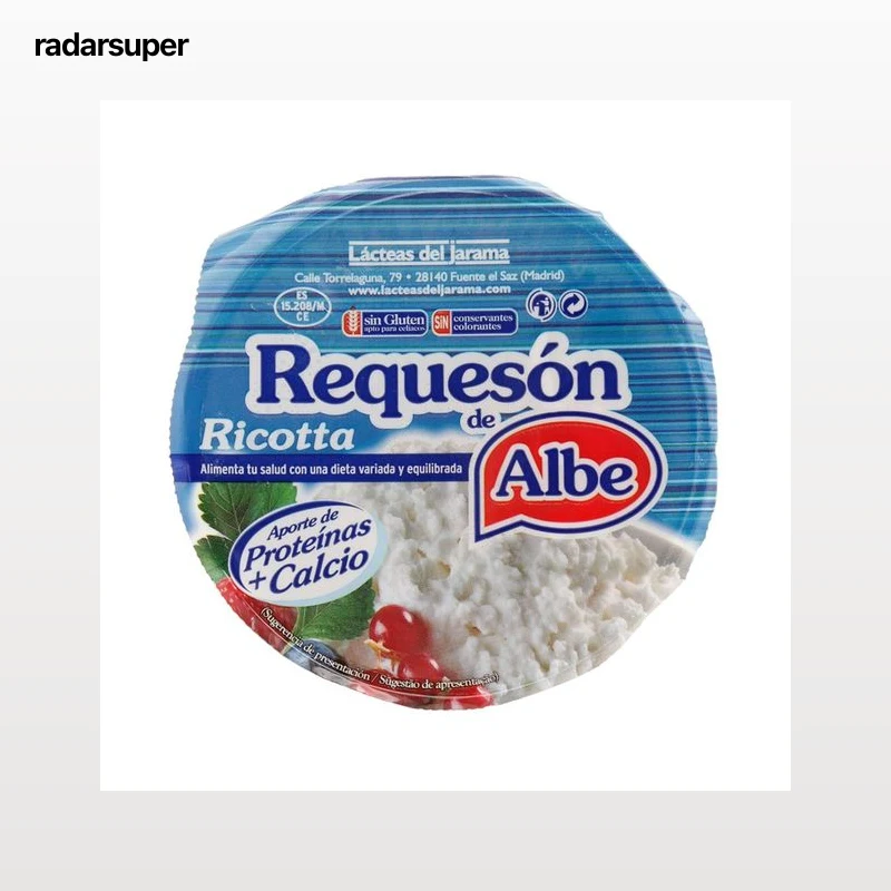 ALBE Requesón LÁCTEAS DEL JARAMA Tarrina 250 g.