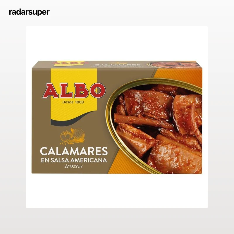 ALBO Calamares en salsa americana 75 g.