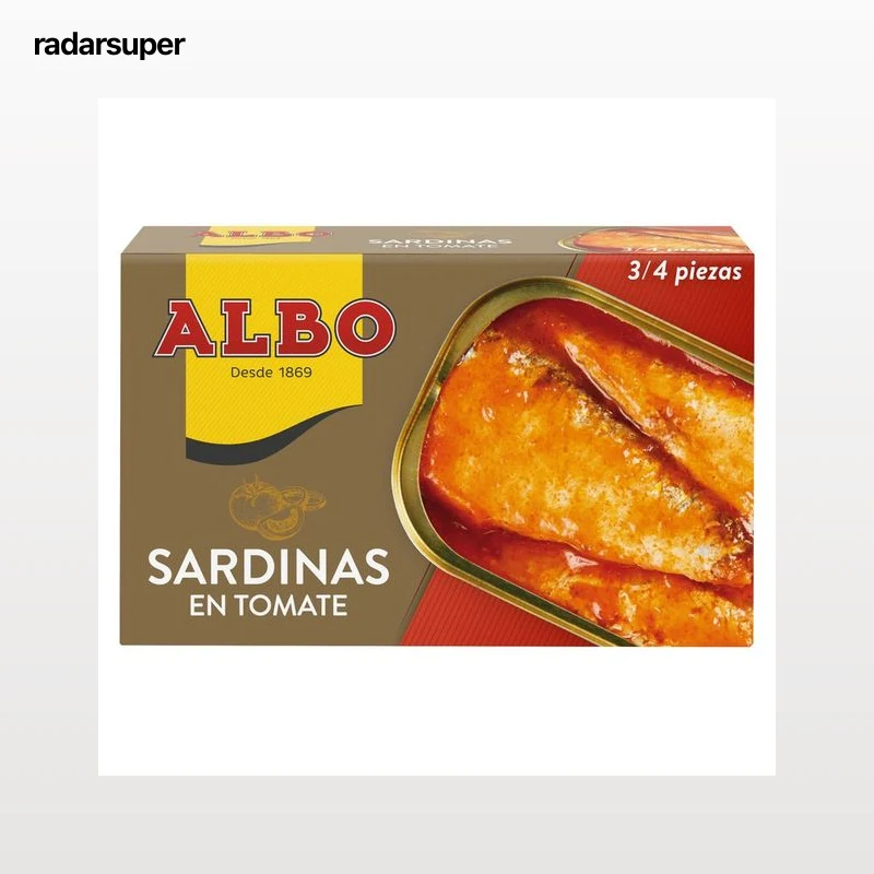 ALBO Sardinas en tomate lata de 85 g.