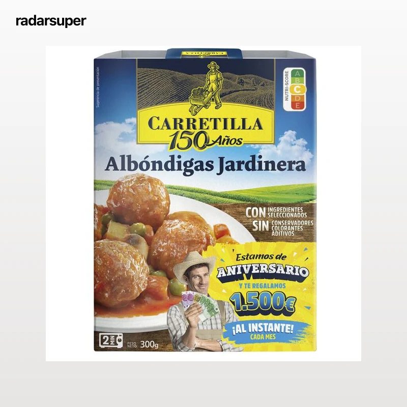 Albondigas a la jardinera Carretilla 300g
