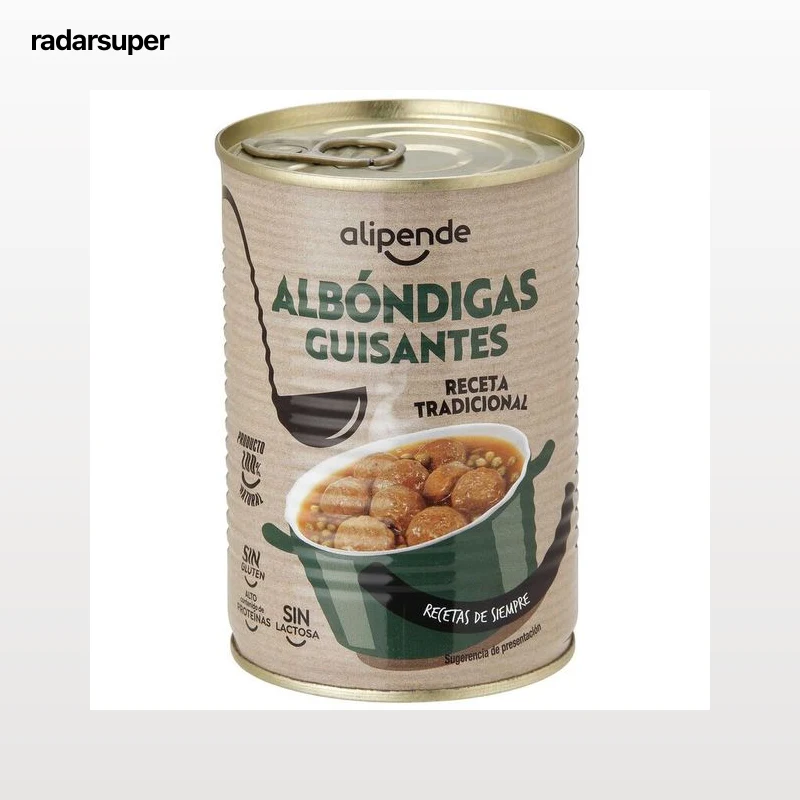Albondigas con guisantes Alipende 415g