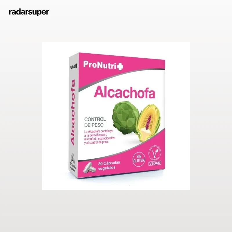 Alcachofa Pronutri sin gluten 30 ud.