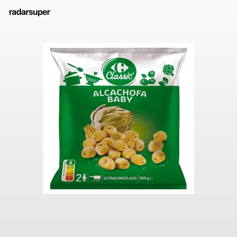 Alcachofas baby Carrefour Classic' 300 g.