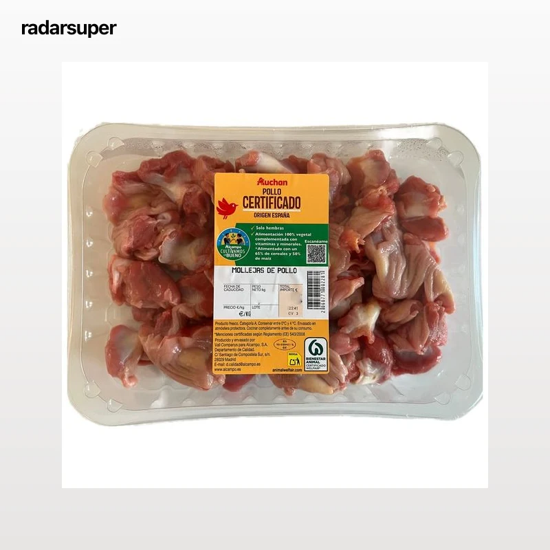 ALCAMPO CULTIAMOS LO BUENO Mollejas de pollo certificado