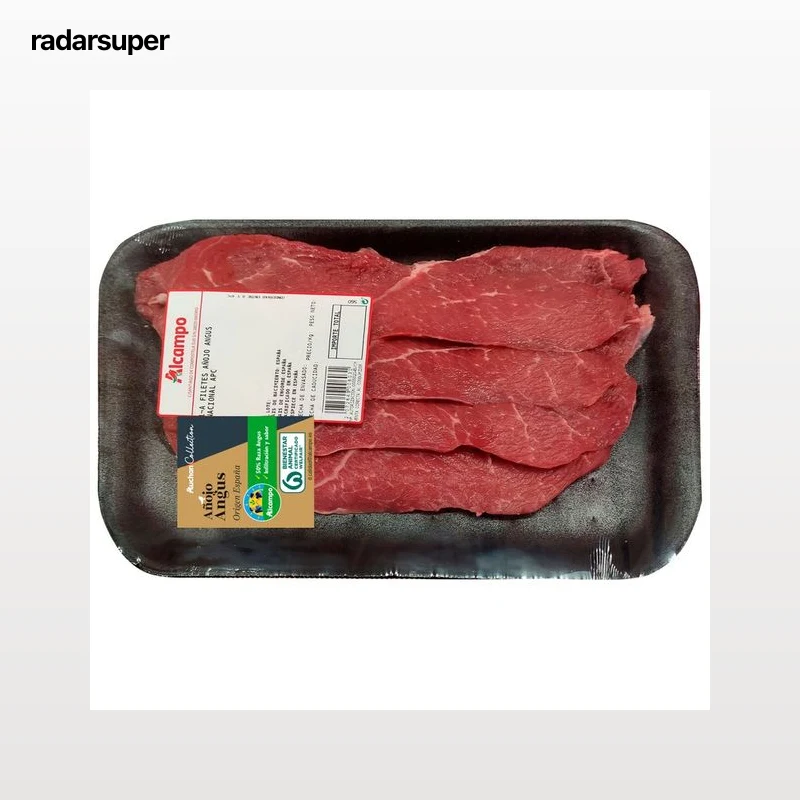 ALCAMPO CULTIVAMOS LO BUENO Bandeja de filetes de 1ªA añojo Angus de origen nacional