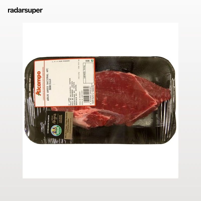 ALCAMPO CULTIVAMOS LO BUENO Bandeja de morcillo de añojo Angus de origen nacional