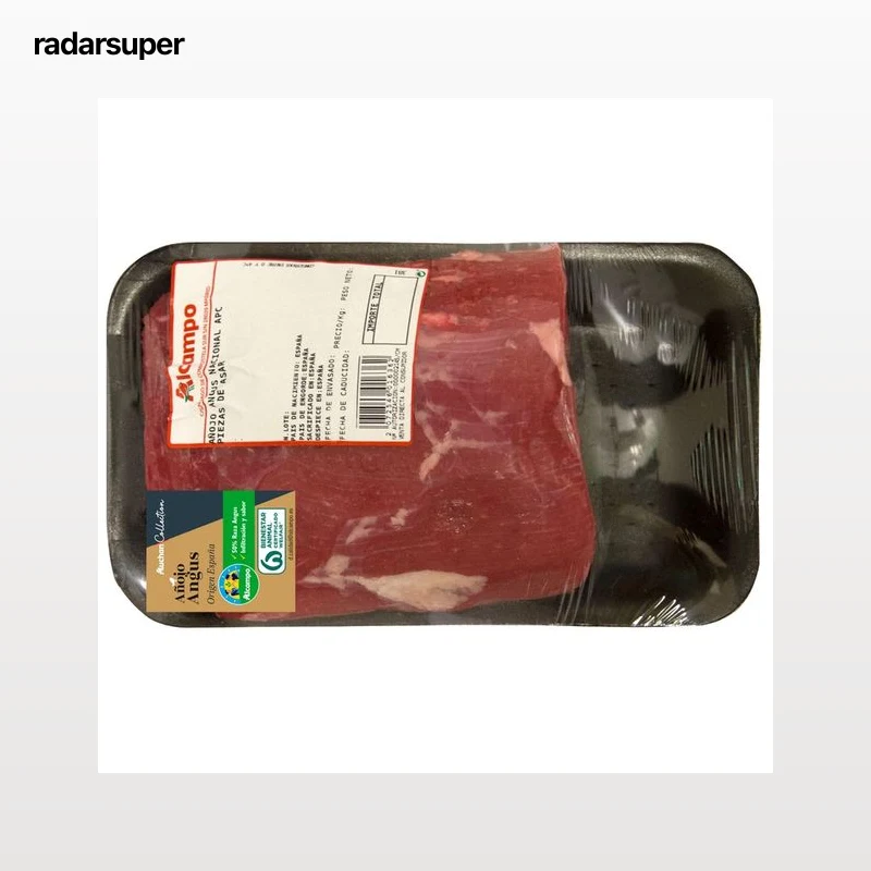 ALCAMPO CULTIVAMOS LO BUENO Bandeja con piezas para asar de añojo Angus de origen nacional