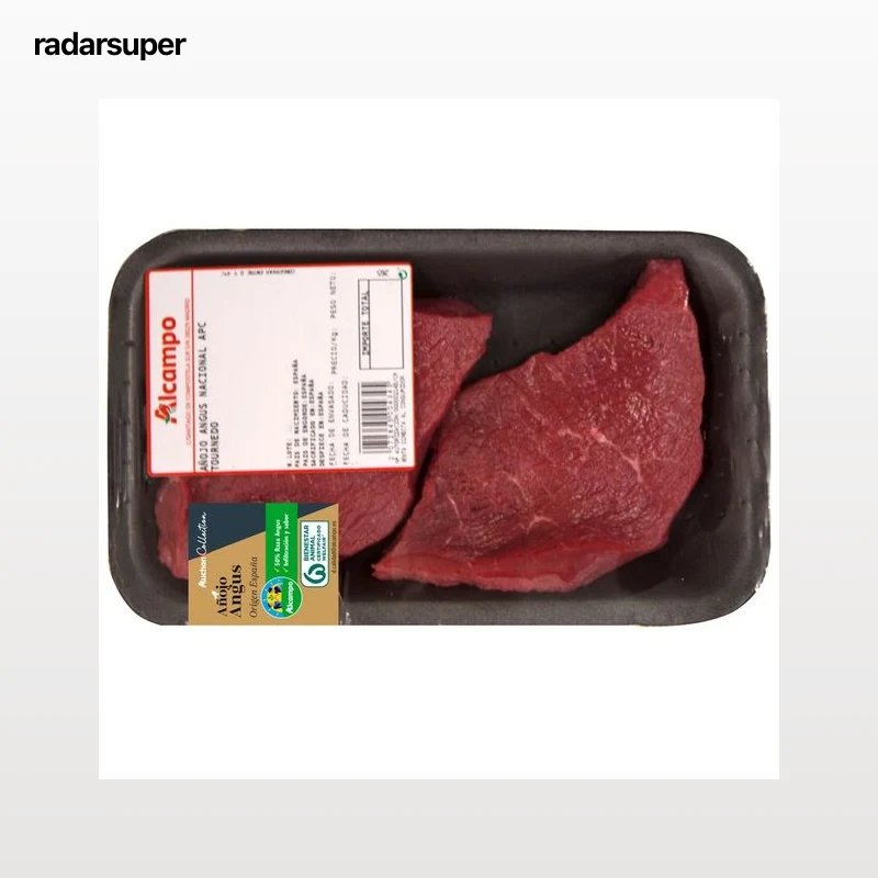 ALCAMPO CULTIVAMOS LO BUENO Bandeja de tournedo de añojo Angus de origen nacional