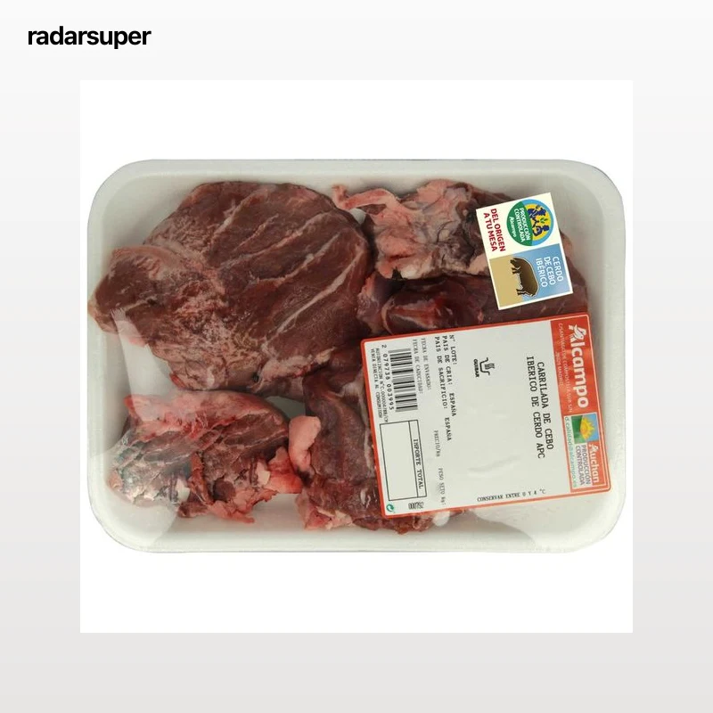 ALCAMPO CULTIVAMOS LO BUENO Carrilladas de cebo ibérico de cerdo