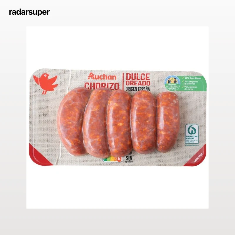 ALCAMPO CULTIVAMOS LO BUENO Chorizo dulce oreado cerdo duroc  350 g.