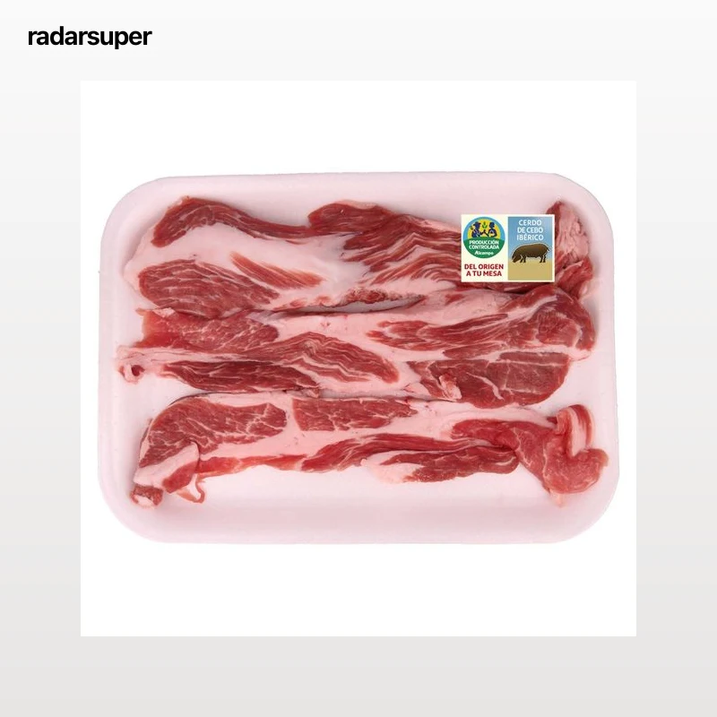 ALCAMPO CULTIVAMOS LO BUENO Churrasco de aguja de cebo ibérico de cerdo