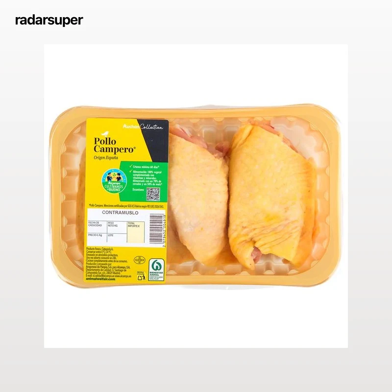 ALCAMPO CULTIVAMOS LO BUENO Contramuslos de pollo campero, bandeja