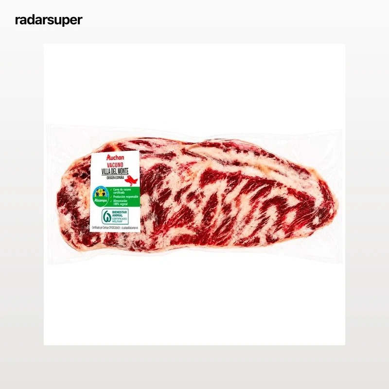 ALCAMPO CULTIVAMOS LO BUENO Costilla entera de cebo ibérico de cerdo