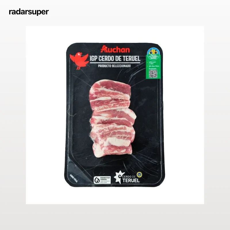 ALCAMPO CULTIVAMOS LO BUENO Costilla de palo IGP Cerdo de Teruel.