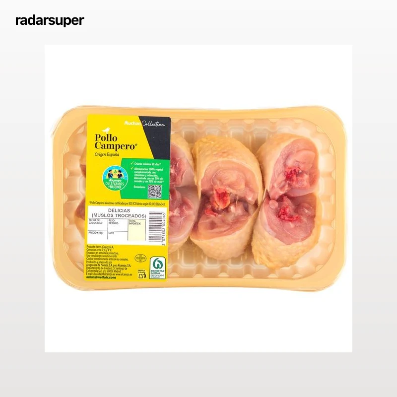 ALCAMPO CULTIVAMOS LO BUENO Delicias de pollo campero, bandeja.