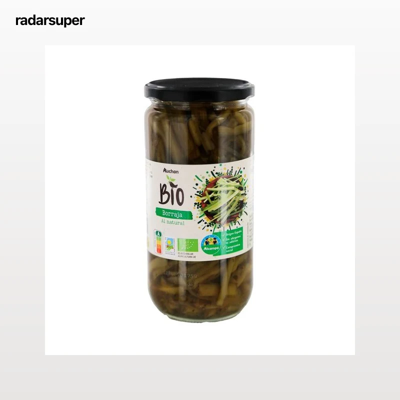 ALCAMPO CULTIVAMOS LO BUENO ECOLÓGICO Bio Borraja al natural ecológica de origen español bote 400 g.