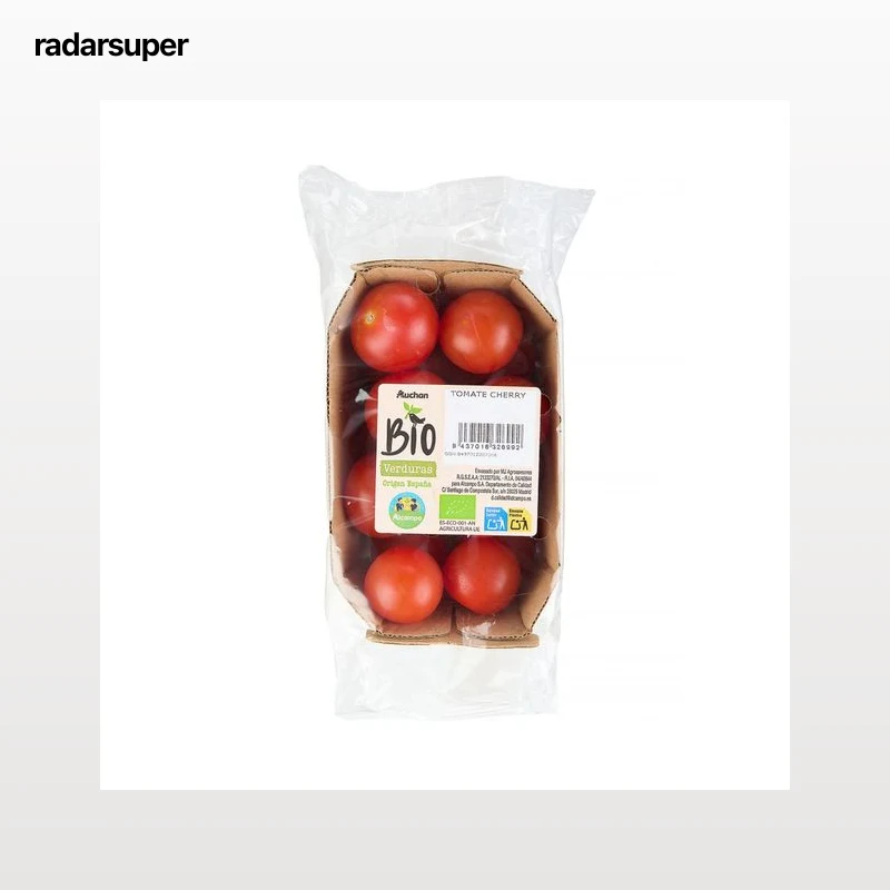 ALCAMPO CULTIVAMOS LO BUENO ECOLÓGICO Tomates cherry ecológicos, bandeja 250 g.