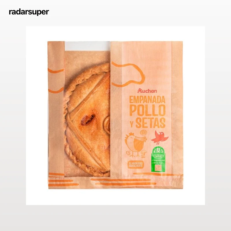 ALCAMPO CULTIVAMOS LO BUENO Empanada de pollo y setas 625 g.