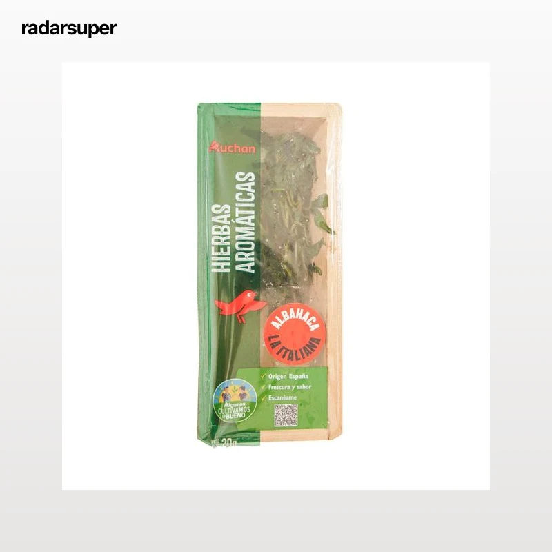 ALCAMPO CULTIVAMOS LO BUENO Estuche de albahaca 20 g.