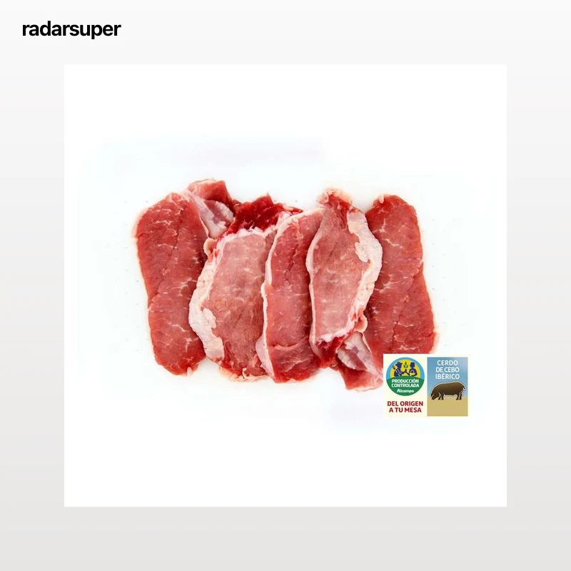 ALCAMPO CULTIVAMOS LO BUENO Filetes de cinta de lomo de cebo ibérico de cerdo