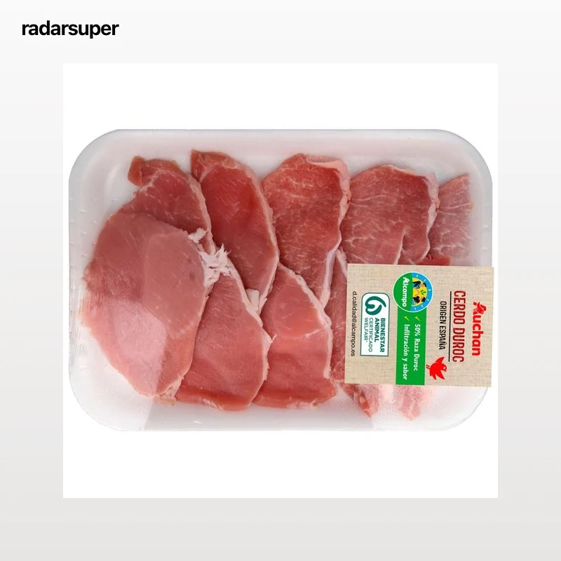 ALCAMPO CULTIVAMOS LO BUENO Filetes de cinta de lomo de cerdo raza Duroc