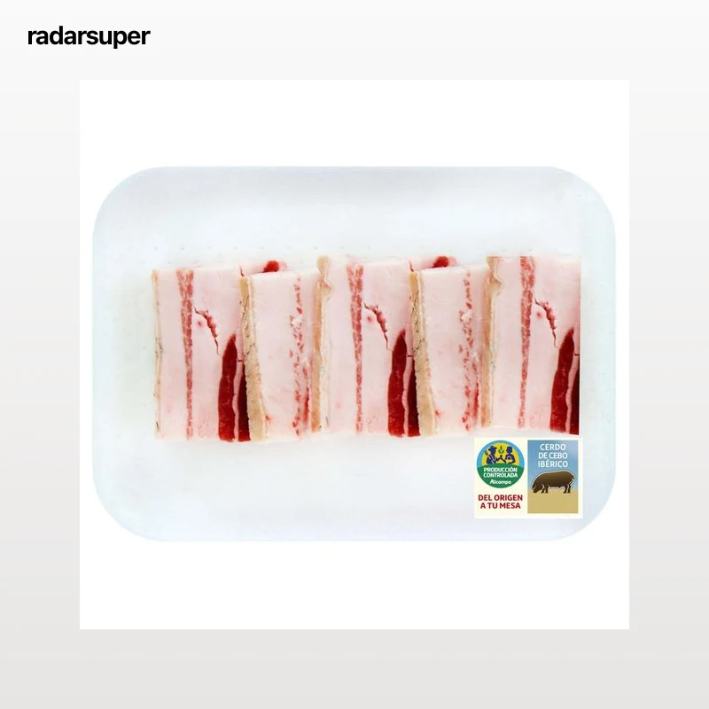ALCAMPO CULTIVAMOS LO BUENO Filetes de panceta de cebo ibérico de cerdo