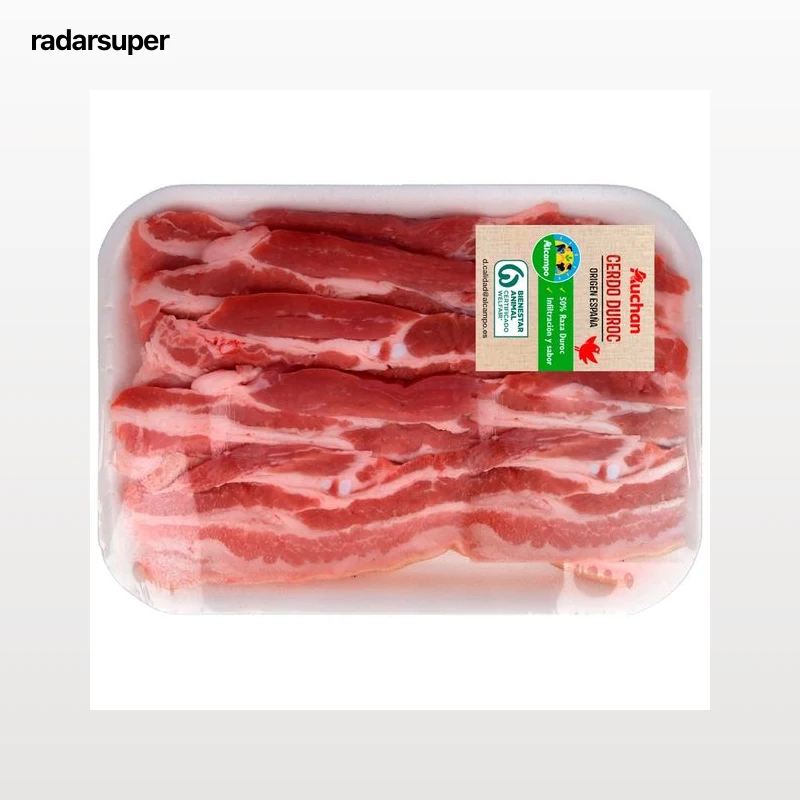 ALCAMPO CULTIVAMOS LO BUENO Filetes de panceta de cerdo raza Duroc