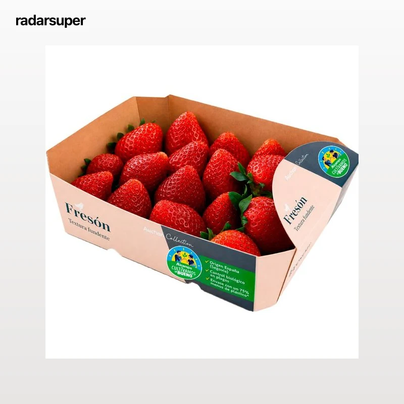 ALCAMPO CULTIVAMOS LO BUENO Fresón, bandeja blanca 400g.