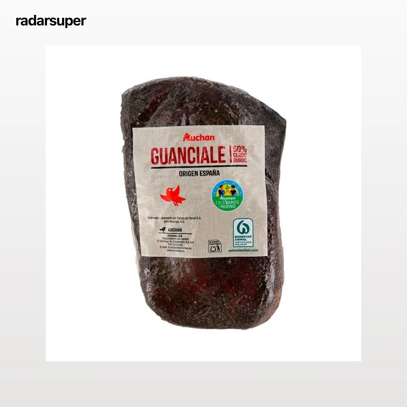ALCAMPO CULTIVAMOS LO BUENO Guanciale. - Loncha normal 2 a 3 mm