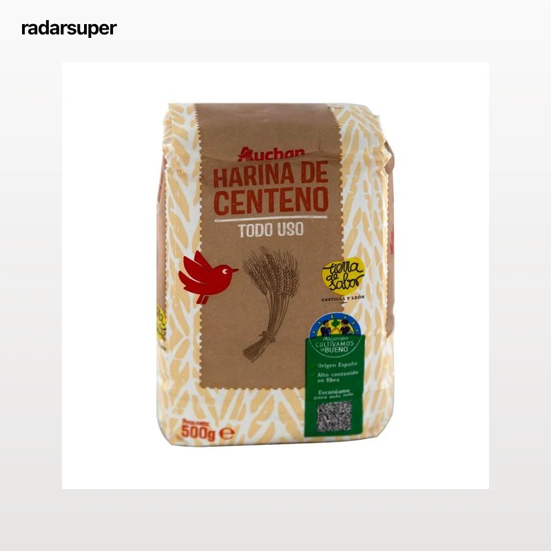 ALCAMPO CULTIVAMOS LO BUENO Harina de centeno para todo tipo de usos 500 g.