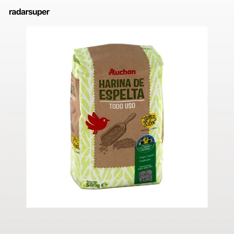 ALCAMPO CULTIVAMOS LO BUENO Harina de espelta para todo tipo de usos 500 g.