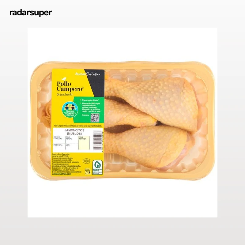 ALCAMPO CULTIVAMOS LO BUENO  Jamoncitos de pollo campero, bandeja.