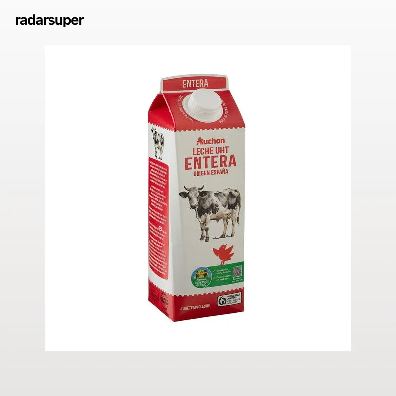 ALCAMPO CULTIVAMOS LO BUENO Leche de vaca entera, de origen española 1 l.