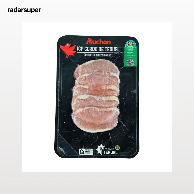ALCAMPO CULTIVAMOS LO BUENO Lomo fileteado IGP Cerdo de Teruel.