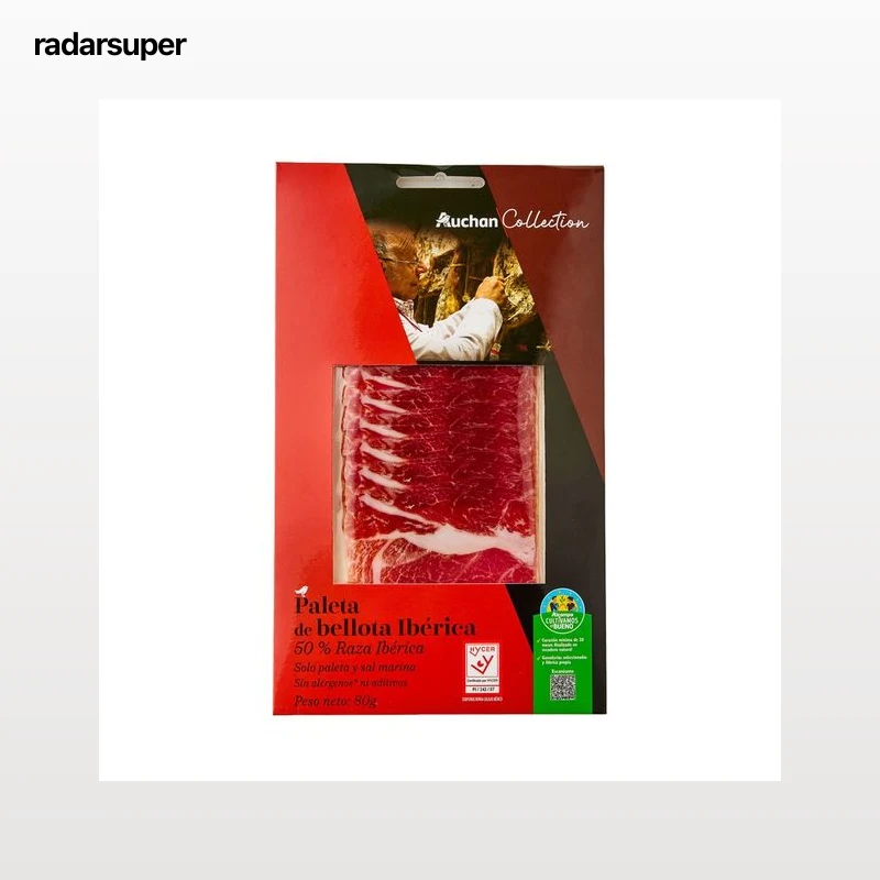 ALCAMPO CULTIVAMOS LO BUENO  Paleta de bellota ibérica (50% raza ibérica)  80 g.