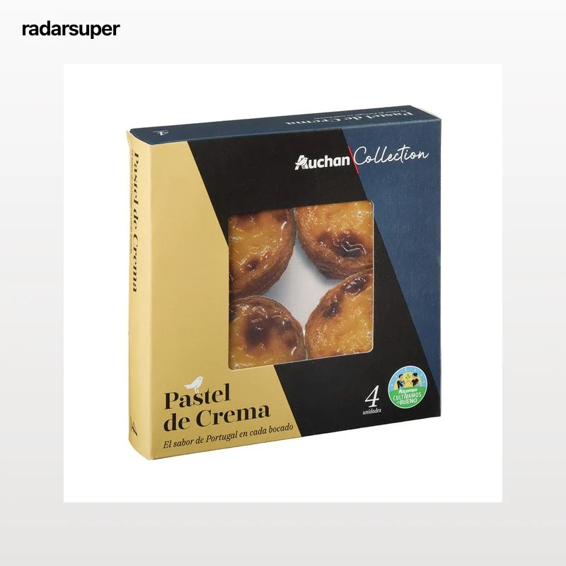ALCAMPO CULTIVAMOS LO BUENO Pastel de Crema 4 uds. 300 g.