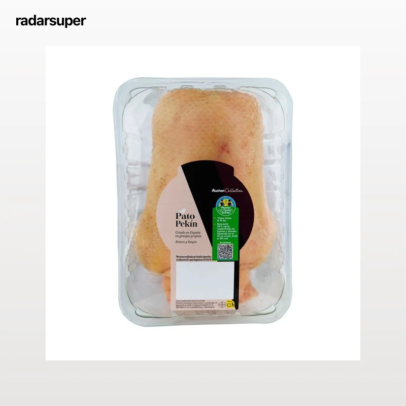 ALCAMPO CULTIVAMOS LO BUENO Pato Pekín entero y limpio, criado en España en granjas propias.
