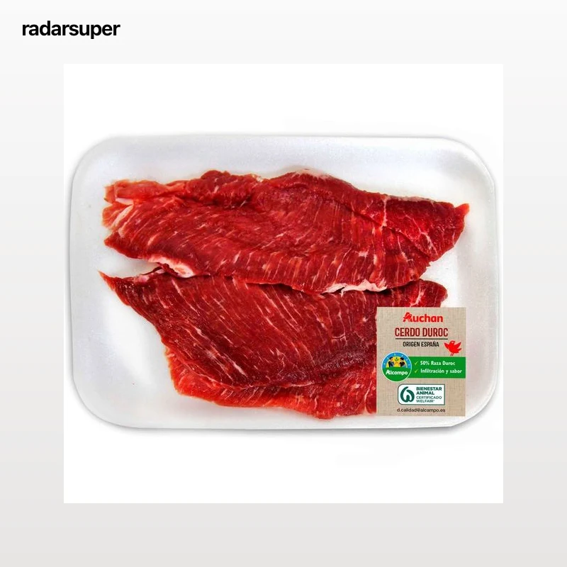 ALCAMPO CULTIVAMOS LO BUENO Presa fileteada de cerdo raza Duroc