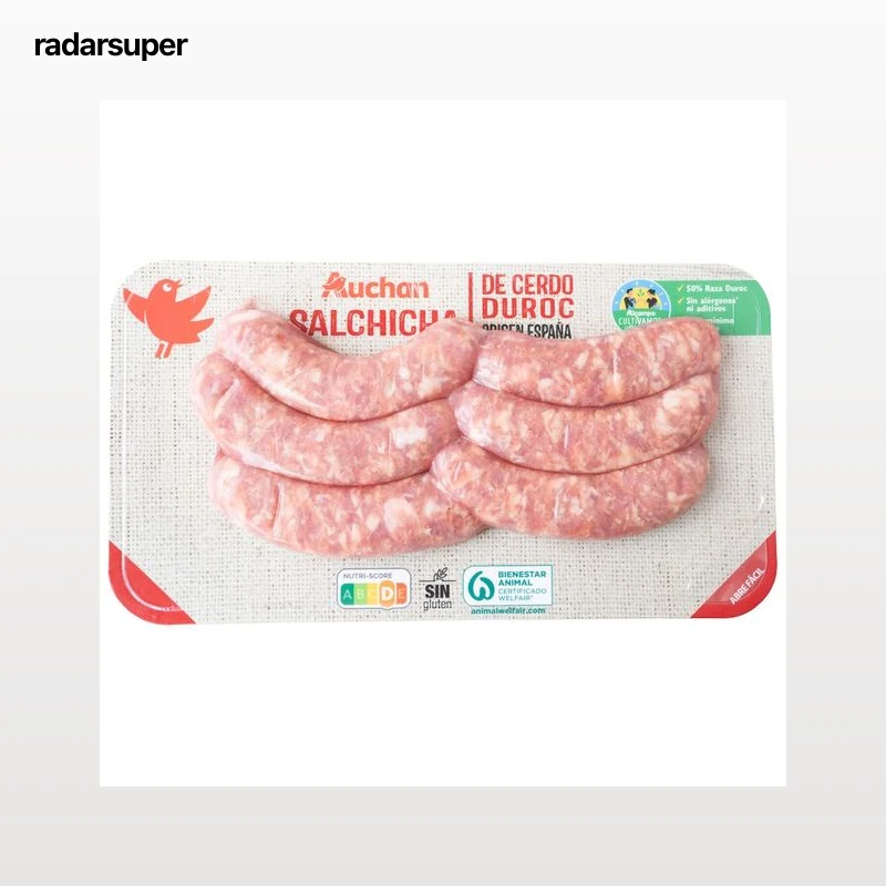 ALCAMPO CULTIVAMOS LO BUENO Salchichas cerdo duroc  270 g.